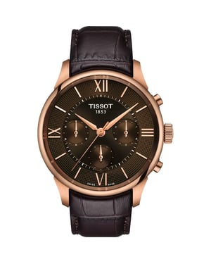 Tissot Chemin Des Tourelles Men's Brown Watch T1394623629800