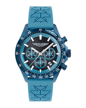 Aston Martin Icon Spt Heren Blauwe Horloge MTIS2S604