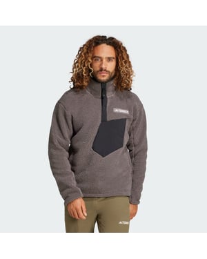 Terrex Xploric High Pile Fleece Pullover Sweatshirt