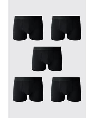5 Pack Black Man Sport Boxers