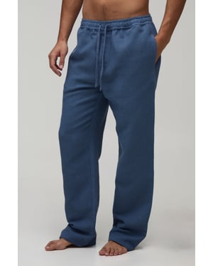 Relaxed Fit Waffle Lounge Bottoms