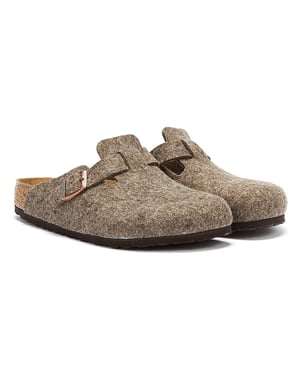 Birkenstock Boston Cacao Slippers