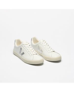 Veja Esplar Leather Women's Extra White/Silver Trainers