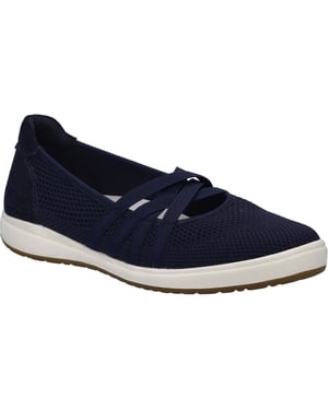 JOSEF SEIBEL Dames Ballerina Caren 67 in blauw