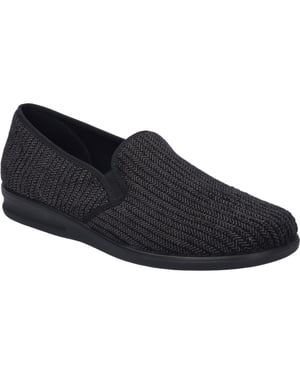 JOSEF SEIBEL Heren Slipper Belfort 122 in zwart