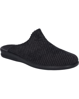 JOSEF SEIBEL Heren Slipper Belfort 123 in zwart