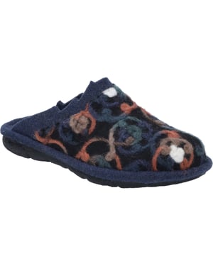JOSEF SEIBEL Dames Slipper Lille 07 in blauw