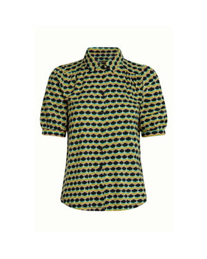 King Louie Carina blouse drift ponderosa green