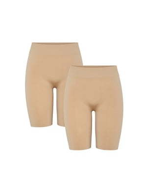 Pieces Dames shorts pclondon onderbroek lange pijp 2-pack