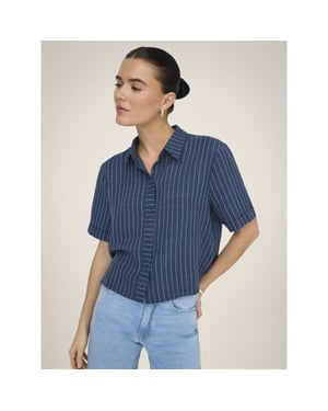 Jacqueline de Yong Jdypower s/s short shirt wvn dia