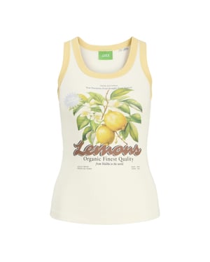 Jack & Jones Jxhilda str sl print top jrs