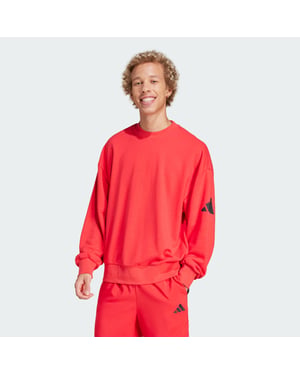 Essentials Loose Fit 3 Bar Logo Sweatshirt