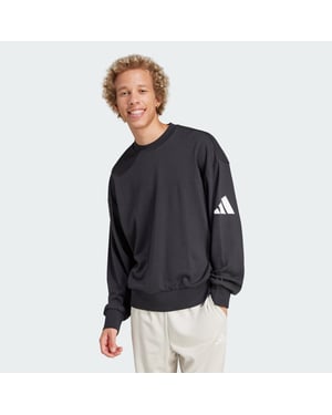 Essentials Loose Fit 3 Bar Logo Sweatshirt