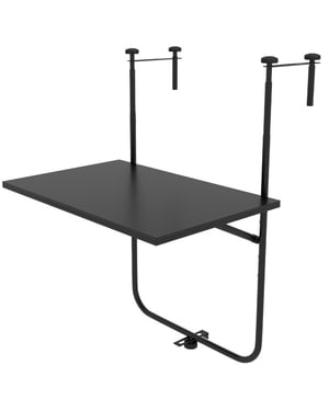 4goodz Outsunny inklapbare balkontafel voor de balkonrand