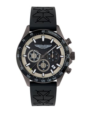 Aston Martin Aml Icon Spt Heren Zwarte Horloge MTIS2S606