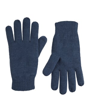 Petrol Industries - Heren Gebreide Handschoenen Drive - Blauw