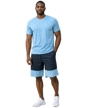 Kruze | Heren Jersey T-Shirt & Shorts Set