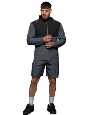 Kruze | Heren Geweven Jas & Korte Broek Set