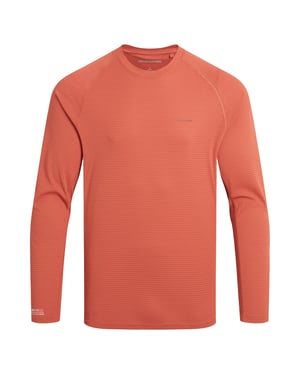 Craghoppers Herr SolarShield+ Nosilife Långärmad T-shirt (Mörk Sahara)