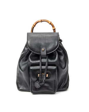 Mini Bamboo Backpack Backpack