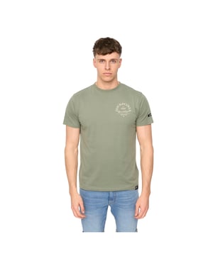 Duck and Cover Heren Sudbury T-Shirt (Olijf)