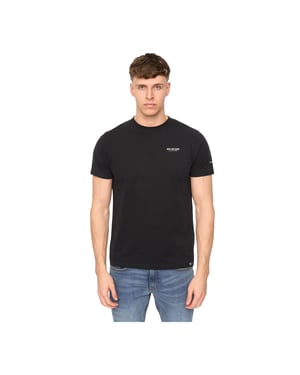 Duck and Cover Heren Landway T-Shirt (Zwart)