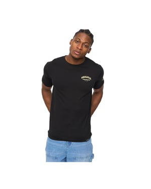 Crosshatch Heren Labstock T-Shirt (Zwart)