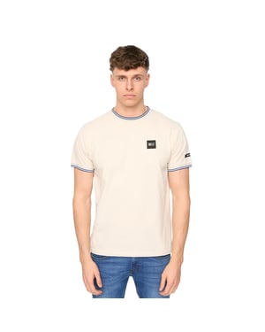 Duck and Cover Heren Wrentham Katoenen T-Shirt (Steen)