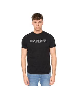 Duck and Cover Heren Walpole T-Shirt (Zwart)
