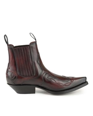 Mayura Boots Cowboy laarzen austin-1931-vacuno burdeos-negro