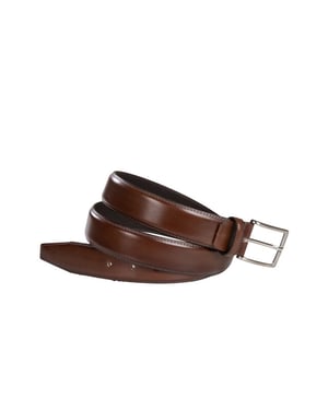 Officine Napoli 2135 vitello tamponato cognac heren riemen