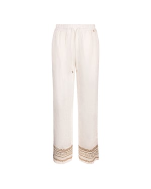 Nukus Valerie pants embroidery pantalons nks09049