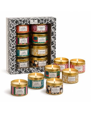 WDMT Geurkaars in blik – luxe sfeerverlichting – aromatherapie kaars – lange
