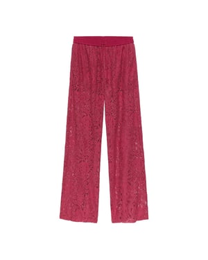 Catwalk Junkie Pull on lace trousers