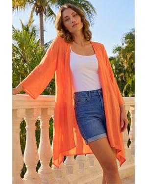 Petite Longline Cover Up