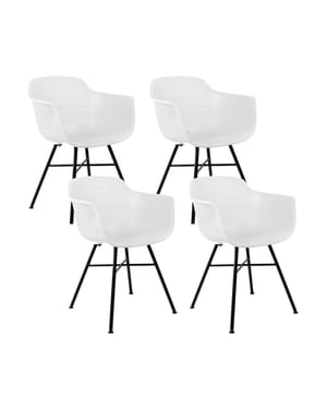 Kick Collection Set van 4 kick tuinstoel indy -