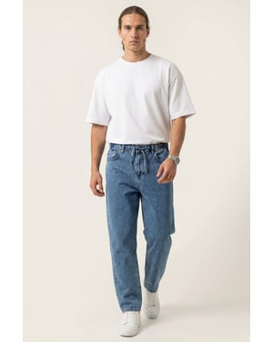 Relaxed Fit Denim Broek