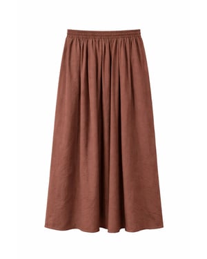 Hoge Taille Maxi Rok met Touwtje Taille