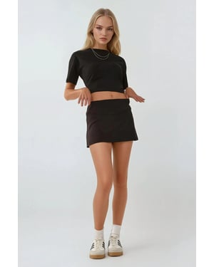 Basic Mini Jersey Kjorts