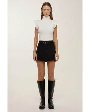 Midjeindelade Mini Skorts