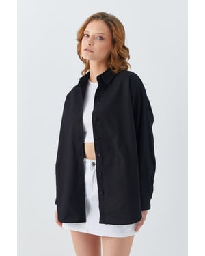 Oversized Poplin Shirt