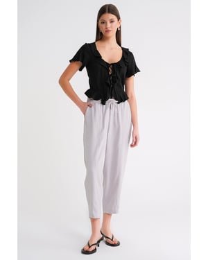 Salwar Fit Dragsko Byxor
