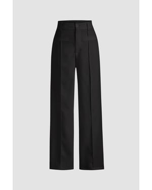 High Waist Straight Leg Pants