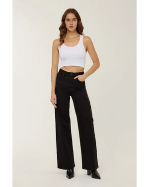 High Waist Wide Leg Jeans