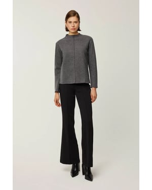 Half Turtleneck Knitted Top