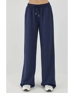 Zachte Modal Touch Wijde Pijpen Sweatpants
