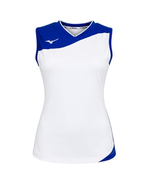 Mizuno Premium Myou Womens White/Blue Vest