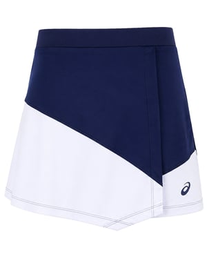 Asics Club Womens Navy/White Tennis Skort