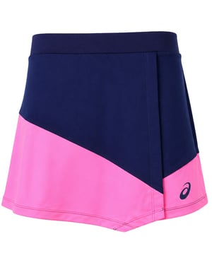 Asics Club Womens Navy/Pink Tennis Skort