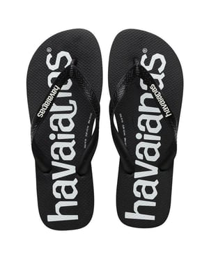 Havaianas Top Logomania Kids Black Flip-Flops